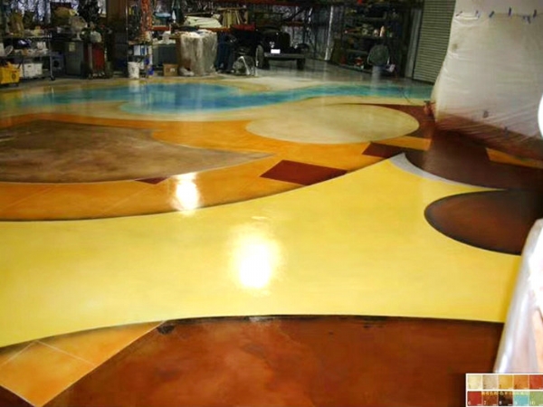 新天地漆业的地坪漆施工过程中漆膜厚度有几种控制方法
